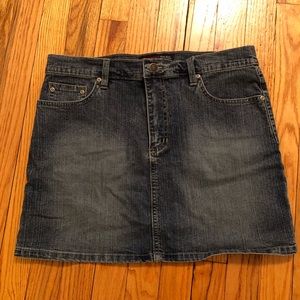Aeropostale Denim Jean Mini Skirt